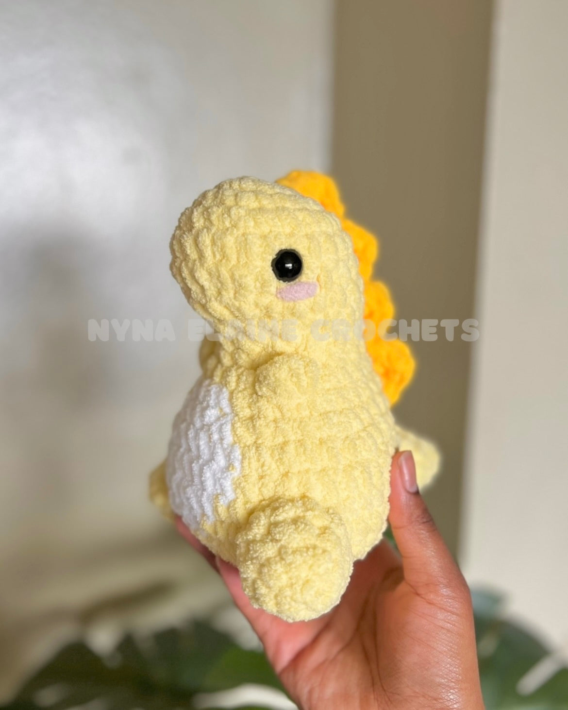 Dino Dragon Crochet Plushie: Crochet pattern