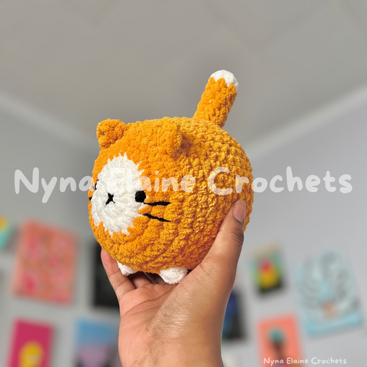 Loaf Cat Plushie Orange