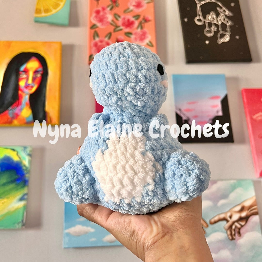 Blue Dino Plushie