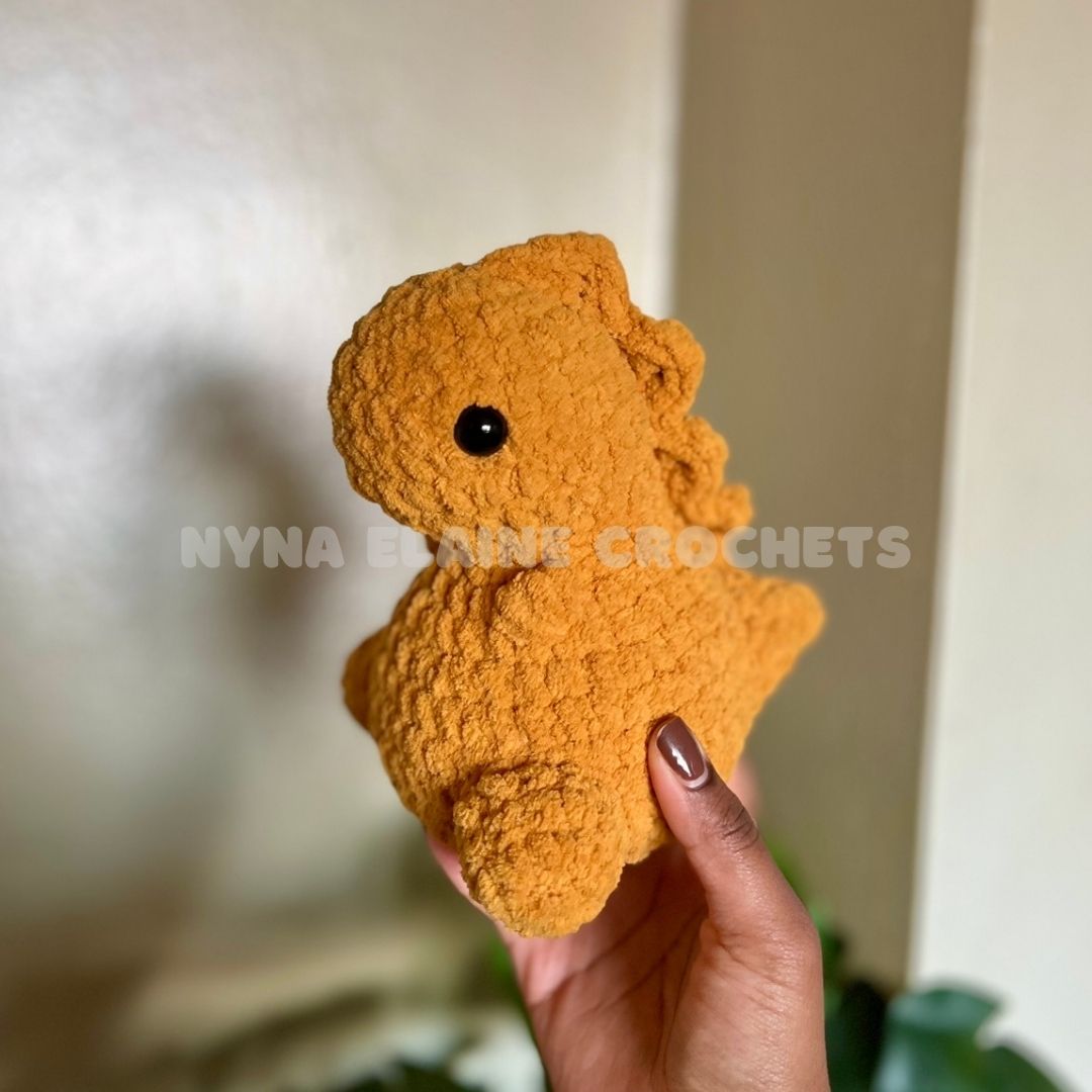 Small Yellow Dino Plushie