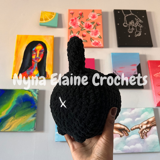 Loaf Cat Plushie Black