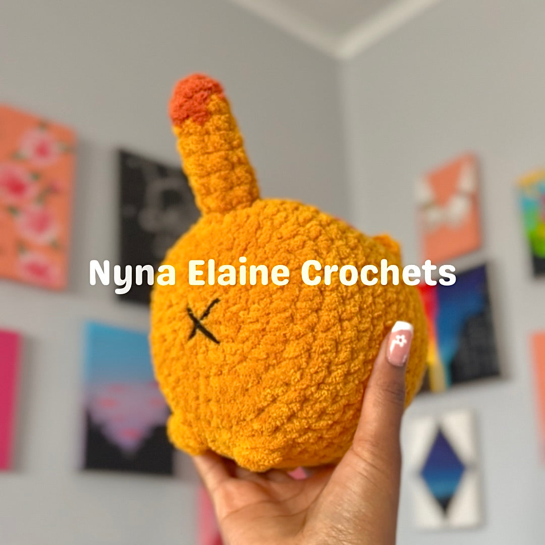 Loaf Cat Plushie Orange