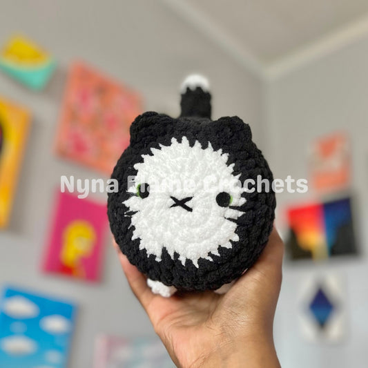 Loaf Cat Plushie Tuxedo