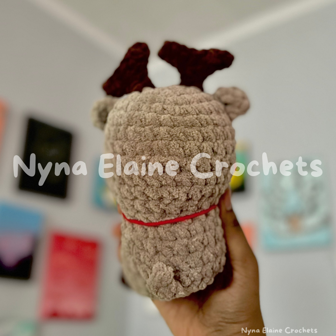 Medium Brown Deer Plushie