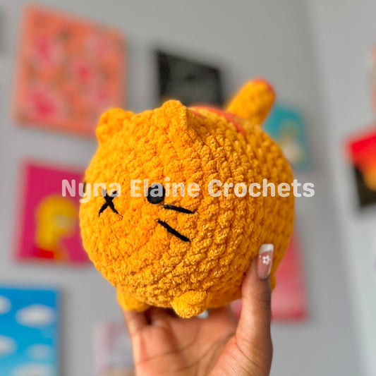 Loaf Cat Plushie Orange
