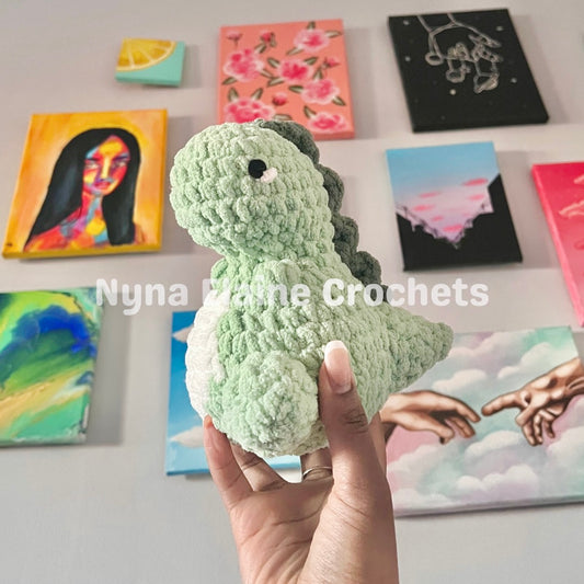 Green Dino Plushie