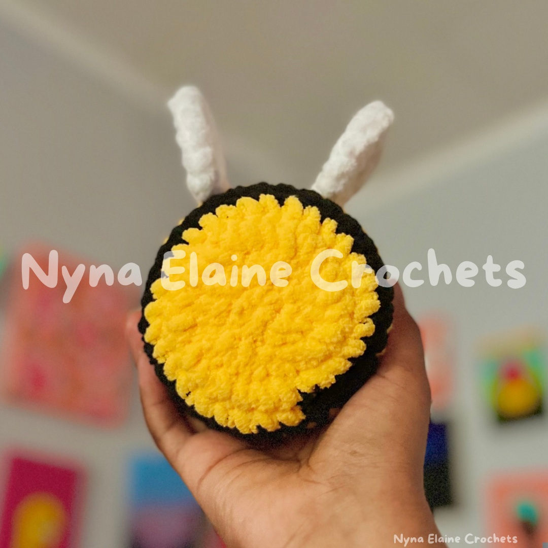 Yellow Bee Medium Bee Plushie