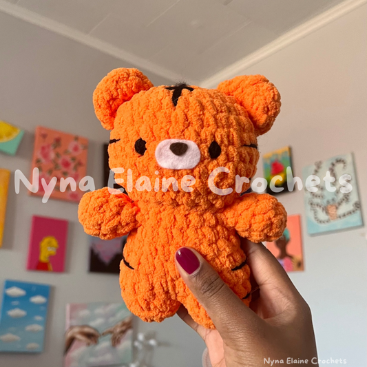 Orange Tiger Plushie