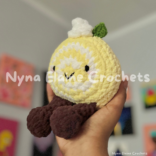 Large Lemon Cake Roll Plushie