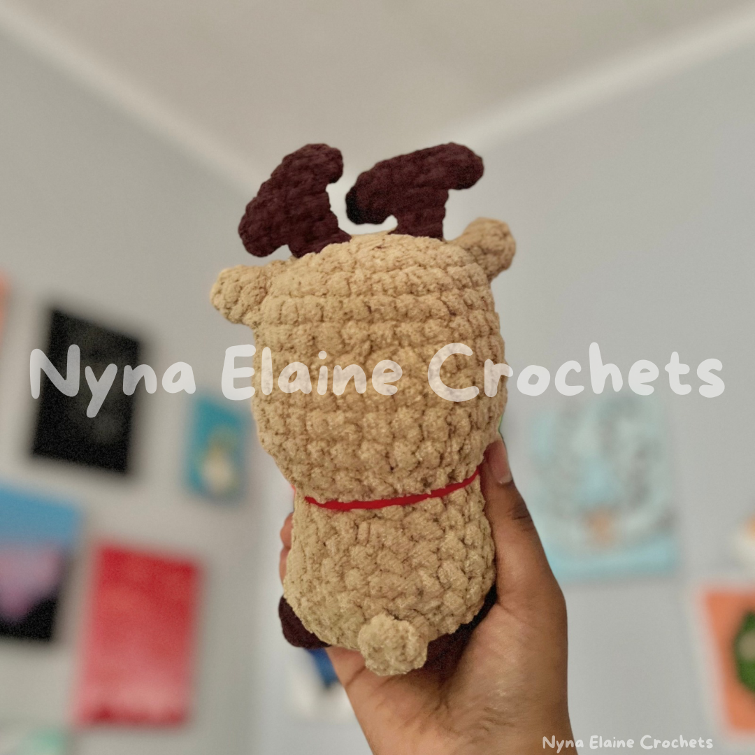 Medium Tan Deer Plushie