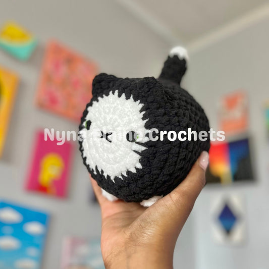 Loaf Cat Plushie Tuxedo