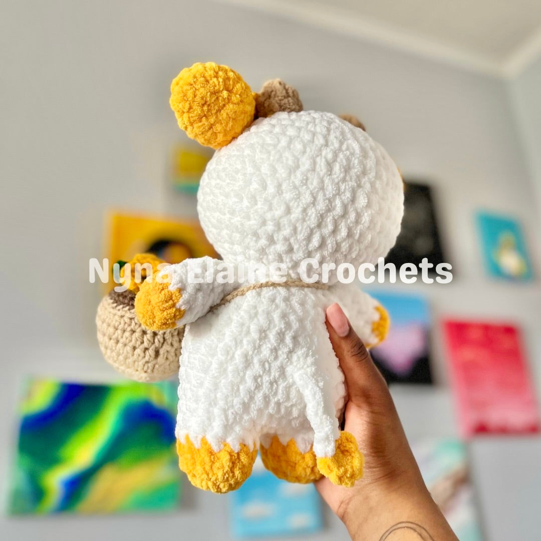 Sunflower Cow Plushie