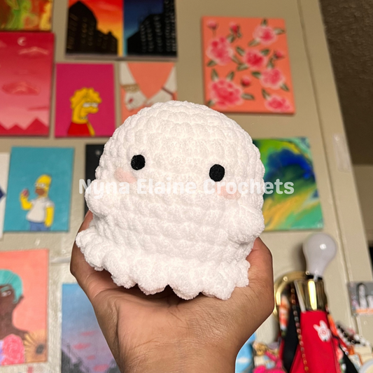 White Classic Ghost Plushie