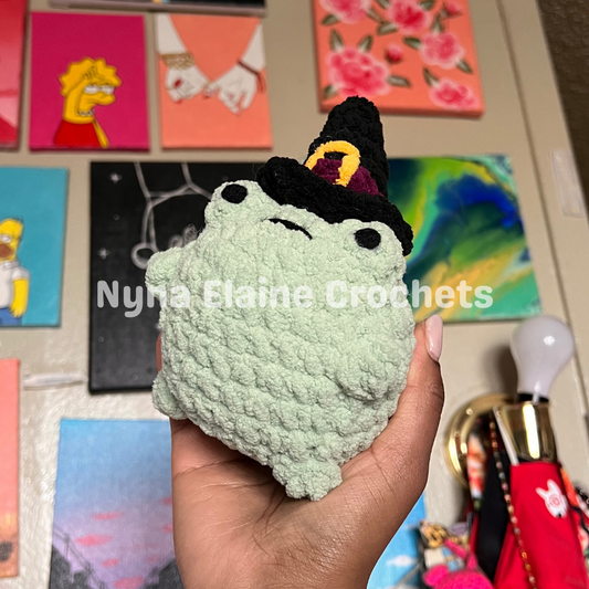 Witch Frog Plushie