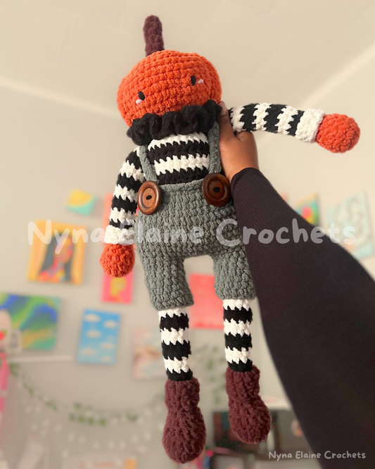 Large Pumpkin Guy Plushie