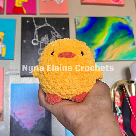 Yellow Mallard Duckie Plushie