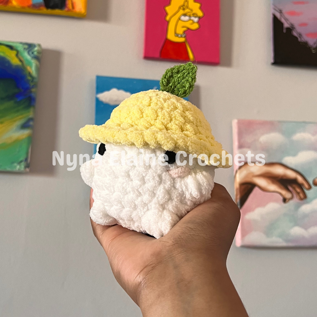 Lemon Mushroom Plushie