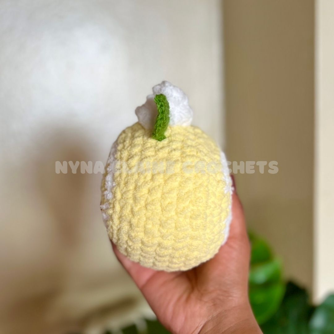 Large Lemon Cake Roll Plushie