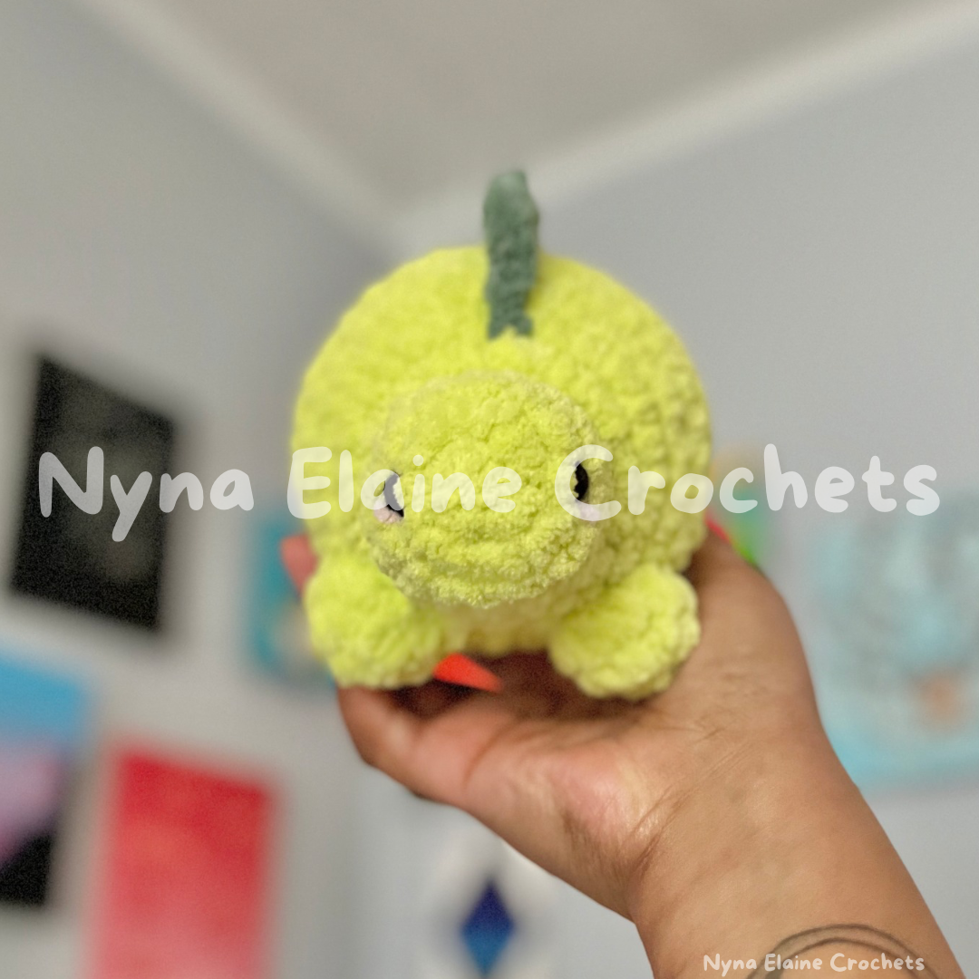 Green Steggie Dino Plushie