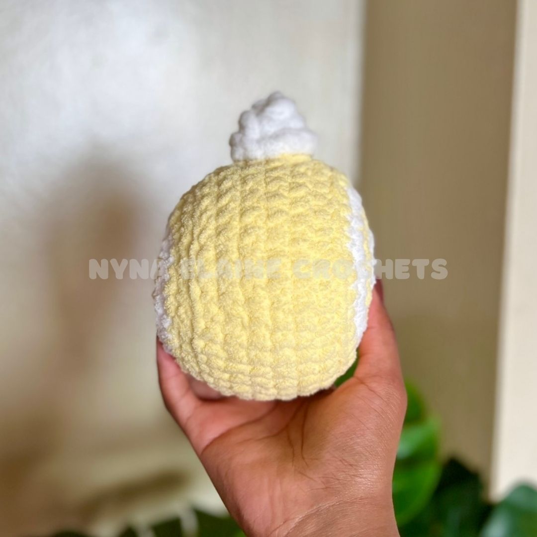 Large Lemon Cake Roll Plushie