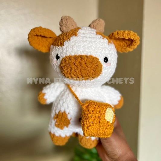 Peppermint Cow Plushie – NynaElaine