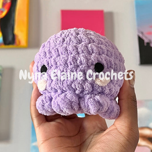 Purple Octopus Plushie