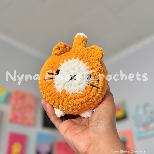 Loaf Cat Plushie Orange