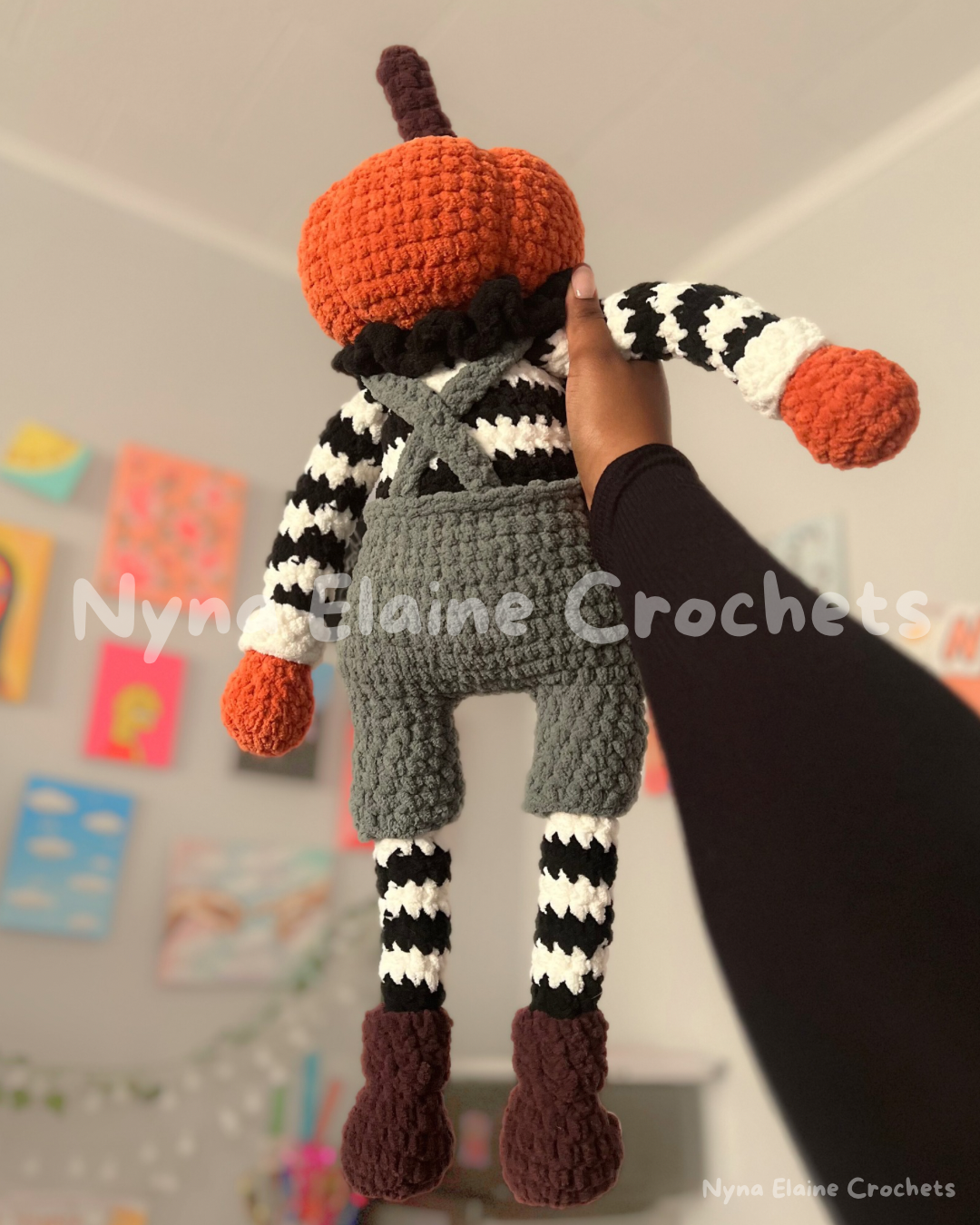 Large Pumpkin Guy Plushie