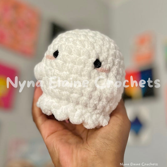 White Classic Ghost Plushie