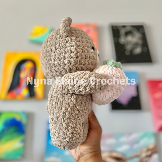 Strawberry and Bear Plushie