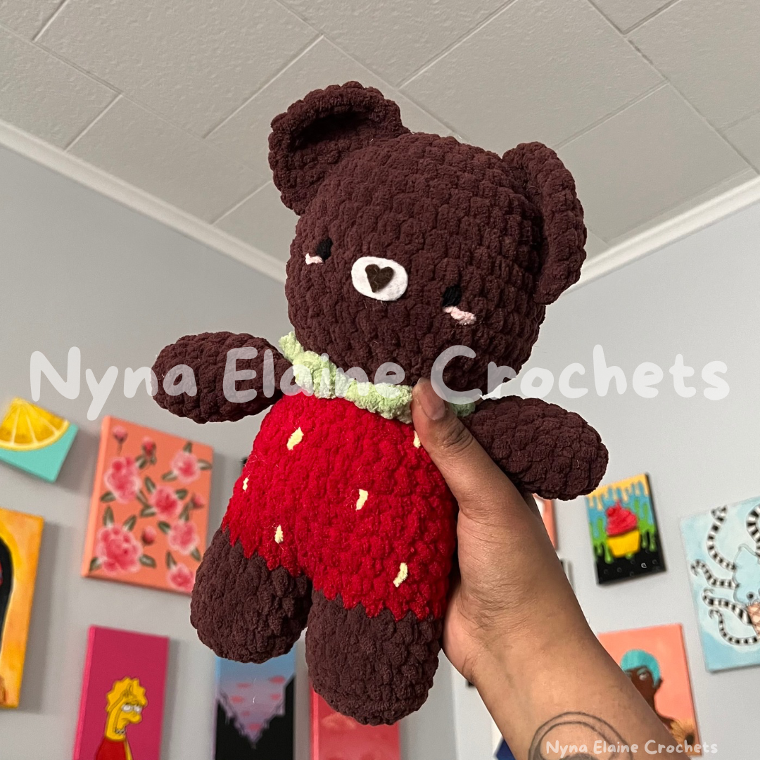 Strawberry Bear Plushie