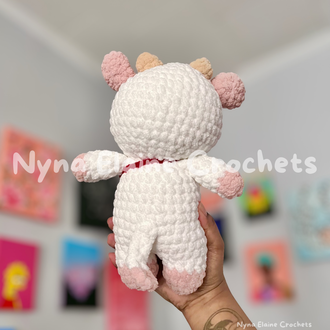 Strawberry Cow Plushie