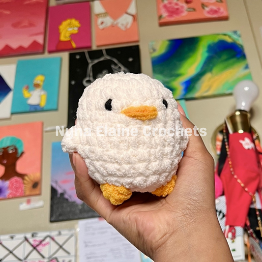 White Duckie plushie