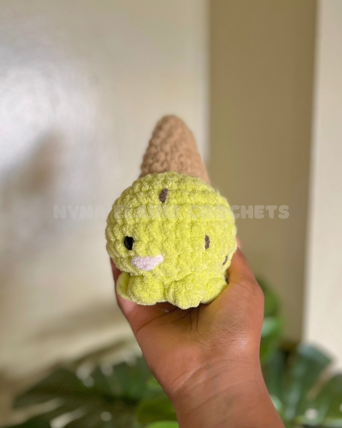 Mint Chocolate Chip Ice Cream Plushie