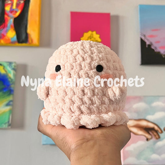 Pink Ghost Plushie