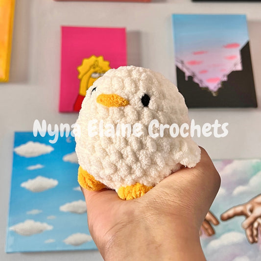 White Duckie plushie