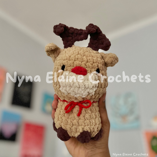 Medium Tan Deer Plushie