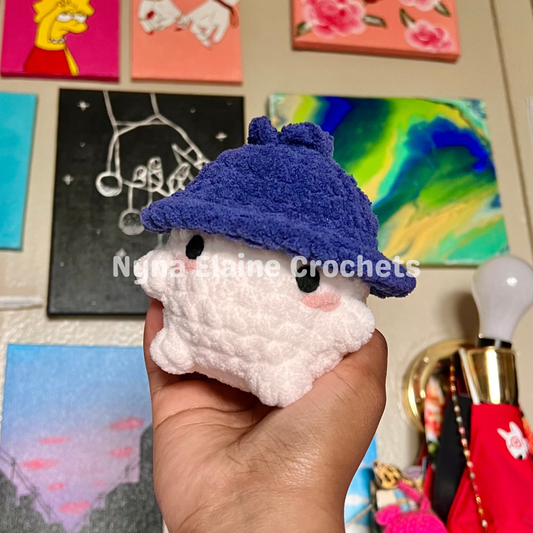 Blueberry Crochet Amigurumi Mushroom Plushie