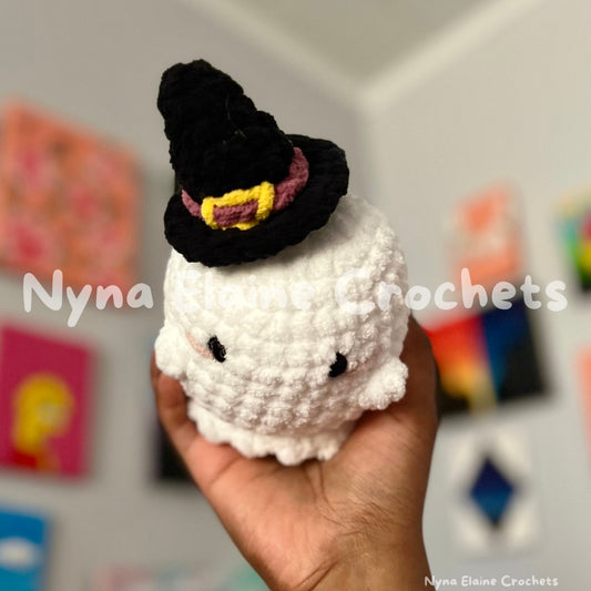 Witch Hat Ghost Plushie