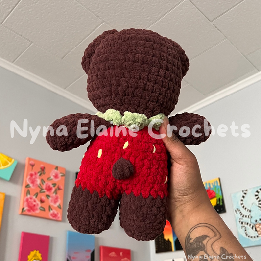 Strawberry Bear Plushie