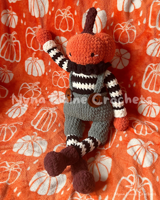 Large Pumpkin Guy Plushie