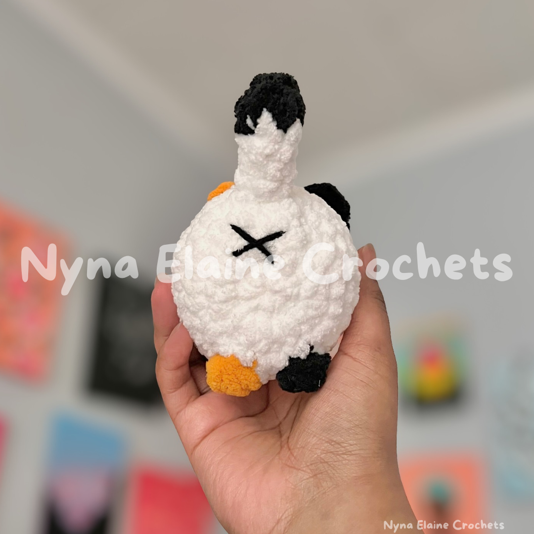 Loaf Kitten Crochet Plushie Calico