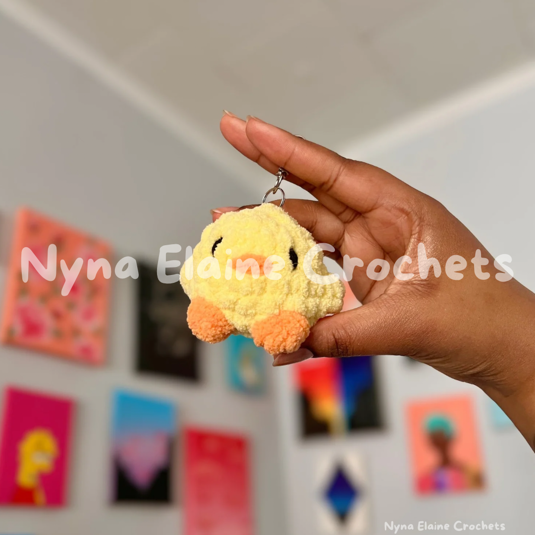 Yellow Chick Key Chain (1 pcs)