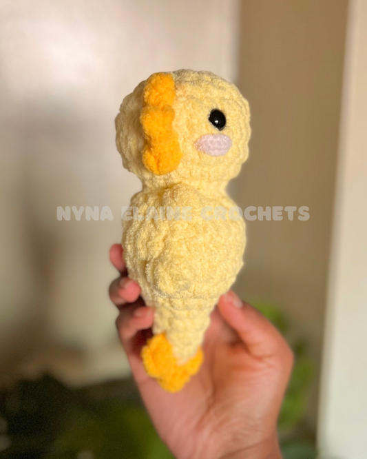 Yellow Axolotl Plushie