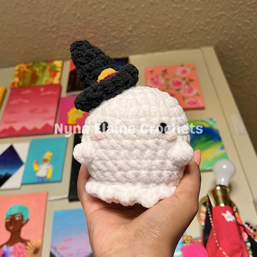 Witch Hat Ghost Plushie